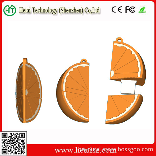 Free Logo Design 2D or 3D Rubber and Soft PVC Customized USB Flash Drives